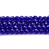 Transparent Glass Beads Strands X-GLAA-H021-04-09-2