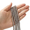 Eco-Friendly Dyed Glass Pearl Beads Strands HY-A008-6mm-RB017-4