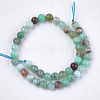 Natural Chrysoprase Beads Strands X-G-S333-4mm-037-2