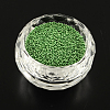 Color Plated DIY 3D Nail Art Decoration Mini Glass Beads MRMJ-R038-E05-1