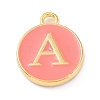 Golden Plated Alloy Enamel Charms LS-ENAM-Q437-11A-1