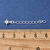S925 Sterling Silver Chain Extender STER-R003-05S-3