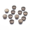 Brass Lace Edge Bezel Cups LS-KK-C1764-3-AB-1
