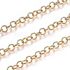 3.28 Feet Ion Plating(IP) 304 Stainless Steel Rolo Chains X-CHS-L014-06G-1