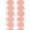 Synthetic Coral Dyed Carved Beads Strands CORA-K009-05A-06-1