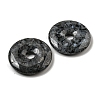 Natural Larvikite Pendants G-P532-01A-21-2