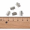 Iron Ribbon Crimp Ends E143Y-N-4