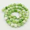 Natural Persian Jade Beads Strands G-D434-8mm-01-2