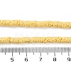 Synthetic Lava Rock Dyed Beads Strands G-H311-10-05-5