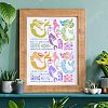 Large Plastic Reusable Drawing Painting Stencils Templates DIY-WH0202-210-5