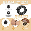 1 Strand Natural Shungite Beads Strands G-TA0003-34A-3