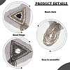 Fingerinspire 4Pcs 2 Styles Iron Fashion Tassel Epaulette FIND-FG0002-59-4