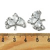 Real Platinum Plated Brass Pendants KK-D092-01P-03-3