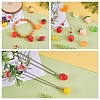 39 Pieces Fruit Resin Charm Pendant Imitation Fruit Charm Hanging Pendant Mixed Shape for Jewelry Necklace Earring Making Crafts JX345A-3
