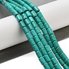 Synthetic Turquoise Beads Strands TURQ-G120-4x6mm-13-5