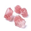Cherry Quartz Glass Beads G-F621-17-1