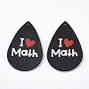 PU Leather Big Pendants FIND-R072-10-B02-1