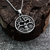 Stainless Steel Pendant Necklaces PW-WG33A63-02-1