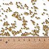 Plating Plastic Acrylic Round Beads PACR-L003-3mm-LG-3