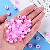 Acrylic European Beads MACR-S375-002B-03-5