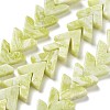 Natural Lemon Jade Beads Strands G-H074-B01-01-1