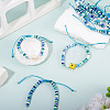 Handmade Polymer Clay Heishi Bead Bracelet Making AJEW-TAC00080-6