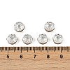 Brass Grade A Rhinestone Spacer Beads RB-A014-Z8mm-17S-4