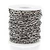 Tarnish Resistant Handmade 304 Stainless Steel Link Chains CHS-M004-02P-3