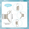 SUNNYCLUE 10Pcs 201 Stainless Steel Beading Stoppers TOOL-SC0001-49-2