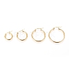 304 Stainless Steel Hoop Earrings for Women EJEW-X0015-02G-01-2