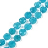 Natural Amazonite Dyed  Beads Strands G-C116-A23-01B-2