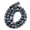 Natural Kyanite Beads Strands G-NH0046-C04-8MM-01-3