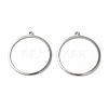 Tarnish Resistant 201 Stainless Steel Pendants X-STAS-F192-023P-1
