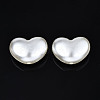 ABS Plastic Imitation Pearl Beads X-OACR-N008-141-2