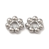 Non-Tarnish 304 Stainless Steel Spacer Beads STAS-H176-04C-P-1