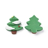 Christmas Theme Opaque Resin Cabochons RESI-F042-01A-1