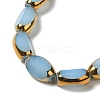 Electroplate Glass Beads Strands X-EGLA-P061-02B-02-3