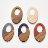 Resin & Wood Pendants RESI-S384-001A-1