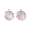 Natural Amethyst Pendants G-G012-09C-02-2