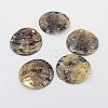 Printed Natural Akoya Shell Pendants for Jewelry Making SSHEL-J015-01-2