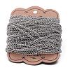 304 Stainless Steel Curb Chains CHS-K004-04P-0.8mm-2