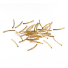 Brass Curved Tube Beads X-EC0582X25mm-NFG-4