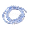 Natural Crackle Agate Beads Strands G-G055-4mm-7-3