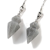 Natural Labradorite Pointed Dowsing Pendulums G-K338-12P-03-2