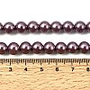 Eco-Friendly Dyed  Glass Pearl Round Beads Strands HY-A002-8mm-RB062-6