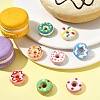 8Pcs 8 Styles Handmade Porcelain Enamel Beads PORC-YW0001-63-4