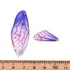 Epoxy Resin Butterfly Wing Pendants RESI-T057-89B-3