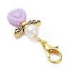 Angel Acrylic Pendant Decorations HJEW-JM04015-02-5