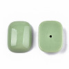 Mixed Opaque & Transparent Resin Beads RESI-T048-06-3