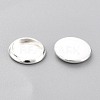 304 Stainless Steel Cabochon Settings X-STAS-Y001-12A-S-3